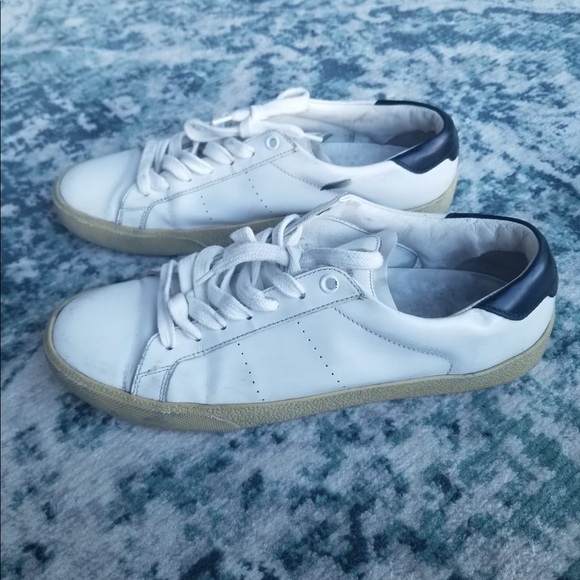 Saint Laurent Shoes - Saint Laurent leather sneakers size 41
